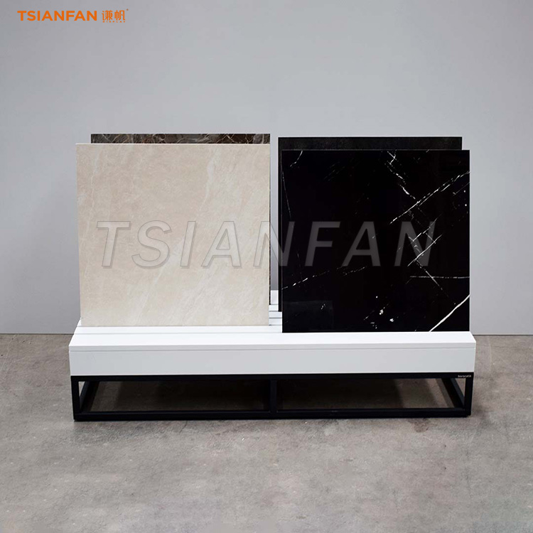 Tile samples Metal display stand showroom display stand
