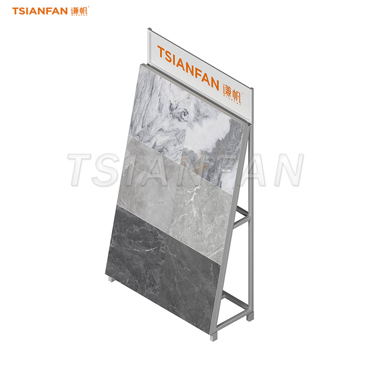 premium quality slab display rack metal display stand-SG901