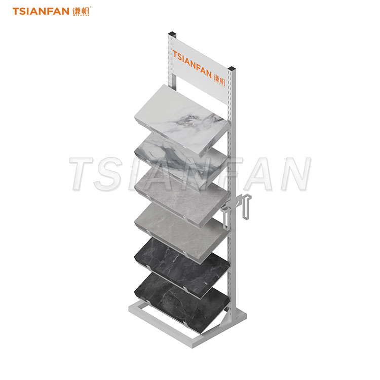 high quality stone display shelf adjustable display stand-SG903